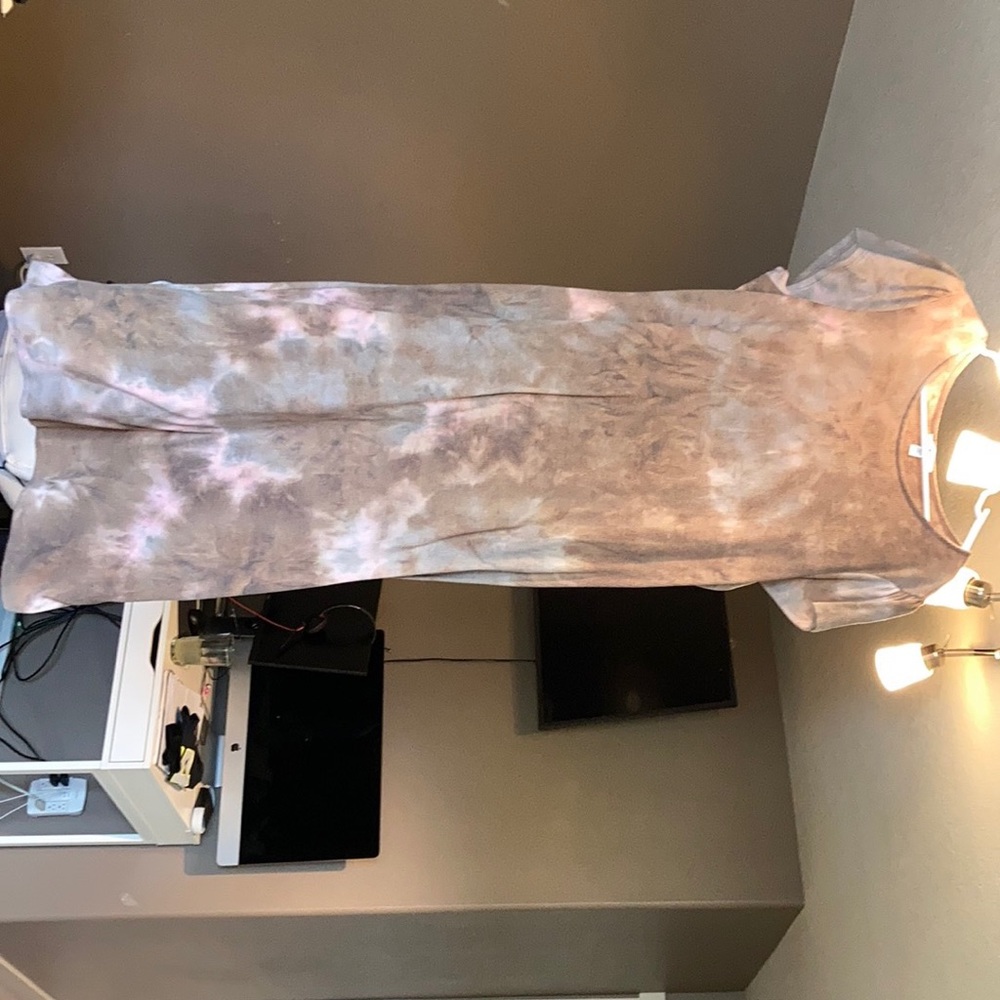 BP Tie Dye knit midi dress - Picture 3 of 9
